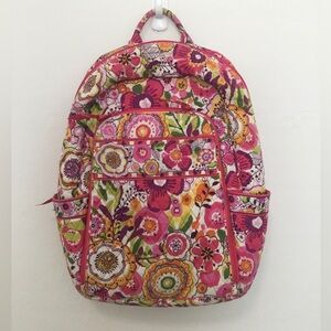 Vera Bradley Campus Backpack in Clementine Pattern